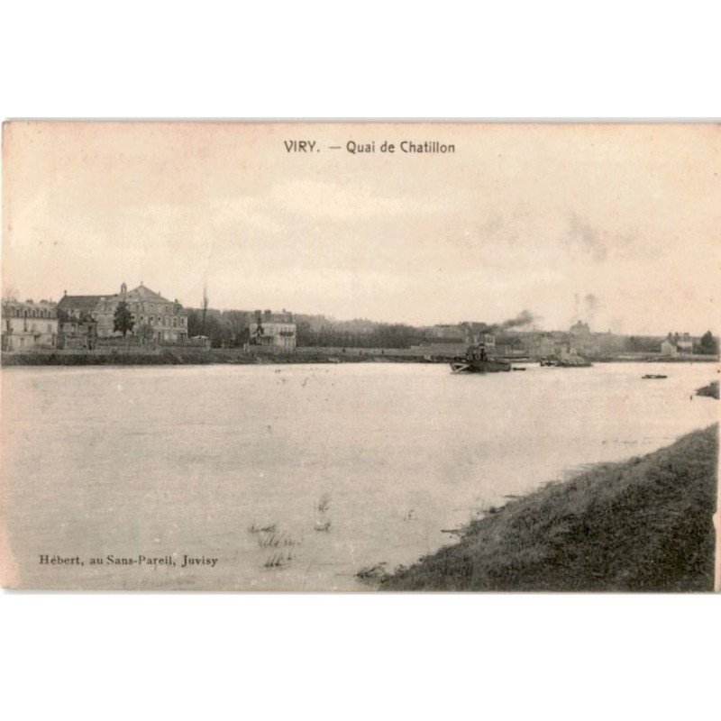 VIRY-CHATILLON: quai de chatillon - très bon état