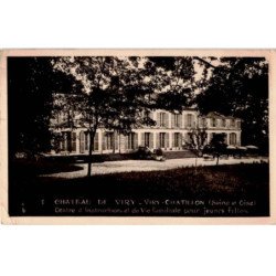 VIRY-CHATILLON: chateau de viry, centre d'instruction de vie familiale pour jeunes filles - état