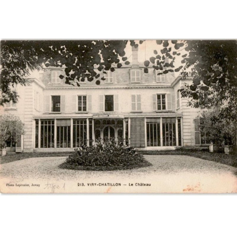 VIRY-CHATILLON: le château - très bon état