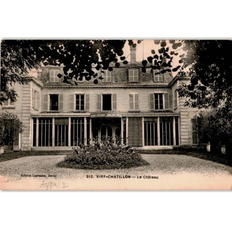 VIRY-CHATILLON: le château - très bon état