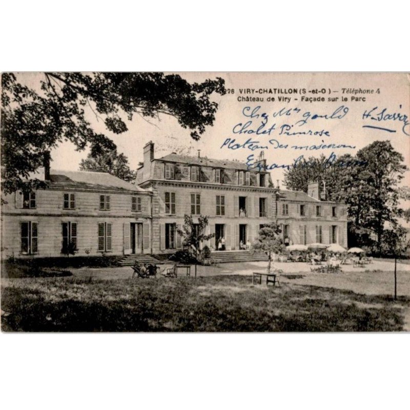 VIRY-CHATILLON: château de viry- très bon état