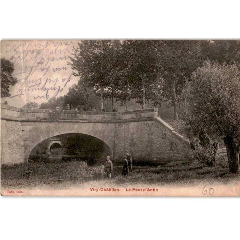 VIRY-CHATILLON: le pont d'antin - très bon état