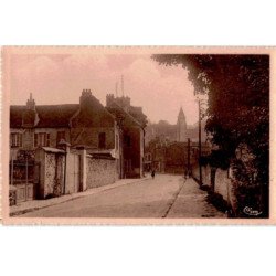 VIRY-CHATILLON: rue francoeur et l'église - très bon état