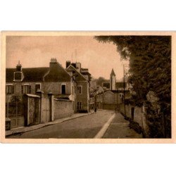 VIRY-CHATILLON: rue francoeur et l'église - très bon état