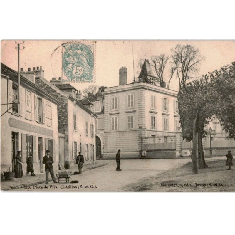 VIRY-CHATILLON: place de viry - très bon état