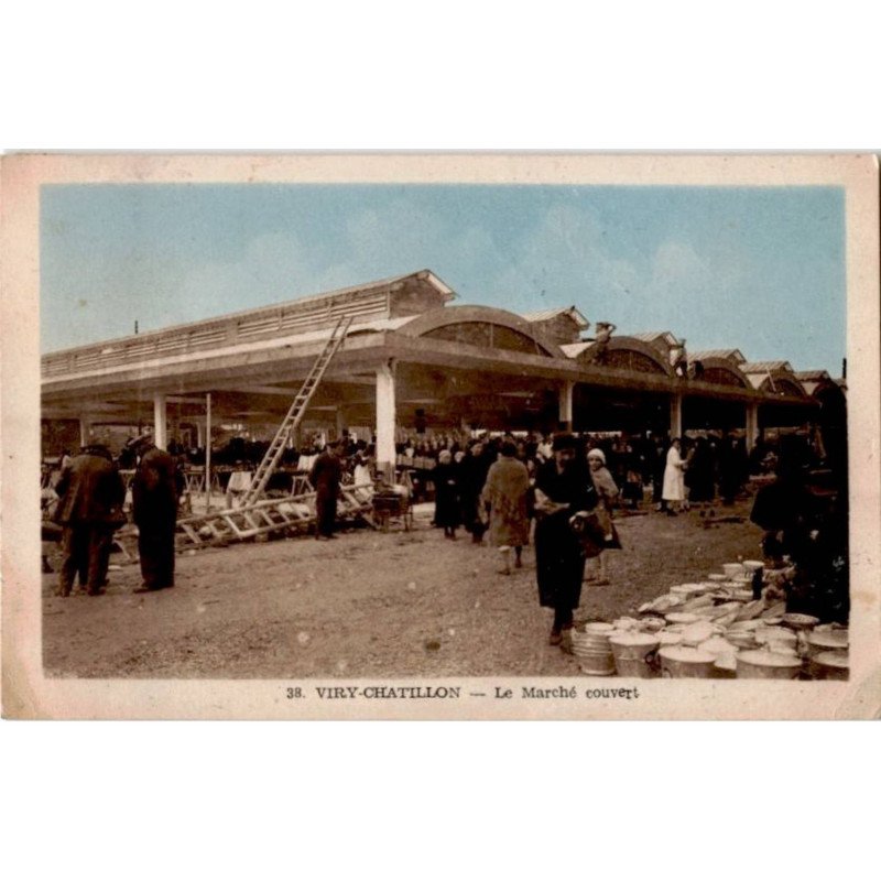 VIRY-CHATILLON: le marché couvert - très bon état