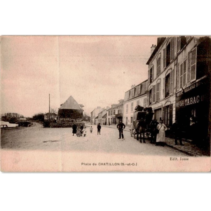 VIRY-CHATILLON: place de chatillon - état