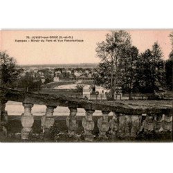 JUVISY-sur-ORGE: rampes, miroir du parc et vue panoramique - très bon état