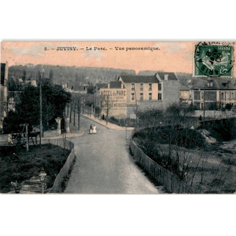 JUVISY: le parc, vue panoramique - très bon état