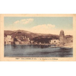 COLLIOURE - Le Clocher et le Château - très bon état