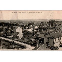 JUVISY: vue générale du parc prise de la pyramide - très bon état