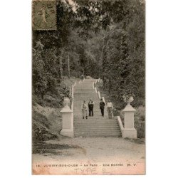 JUVISY-sur-ORGE: le parc, une entrée - bon état