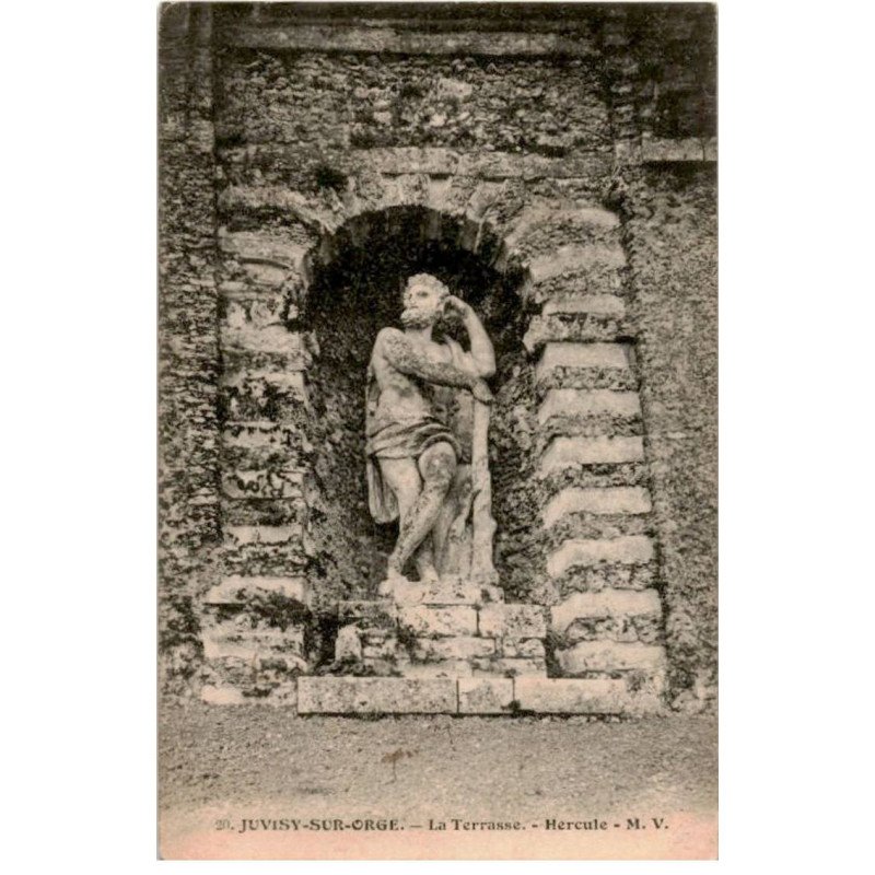 JUVISY-sur-ORGE: la terrasse, hercule - état