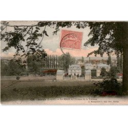 JUVISY-sur-ORGE: le miroir et l'avenue de la terrasse - bon état