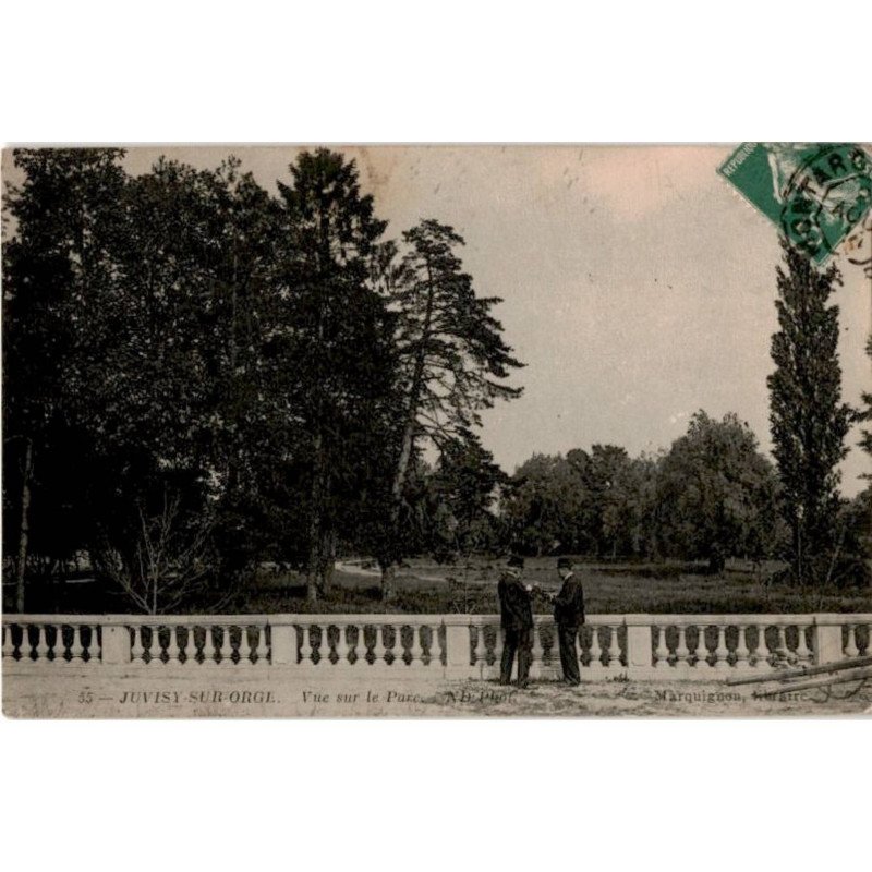 JUVISY-sur-ORGE: vue sur le parc - très bon état