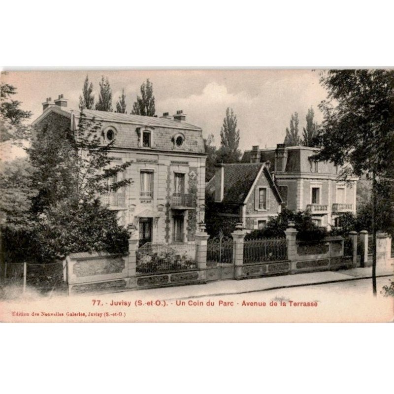 JUVISY: u ncoin du parc, avenue de la terrasse - très bon état