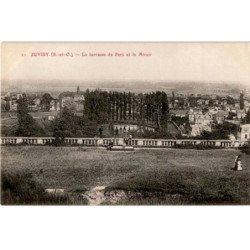 JUVISY: la terrasse du parc et le miroir - très bon état