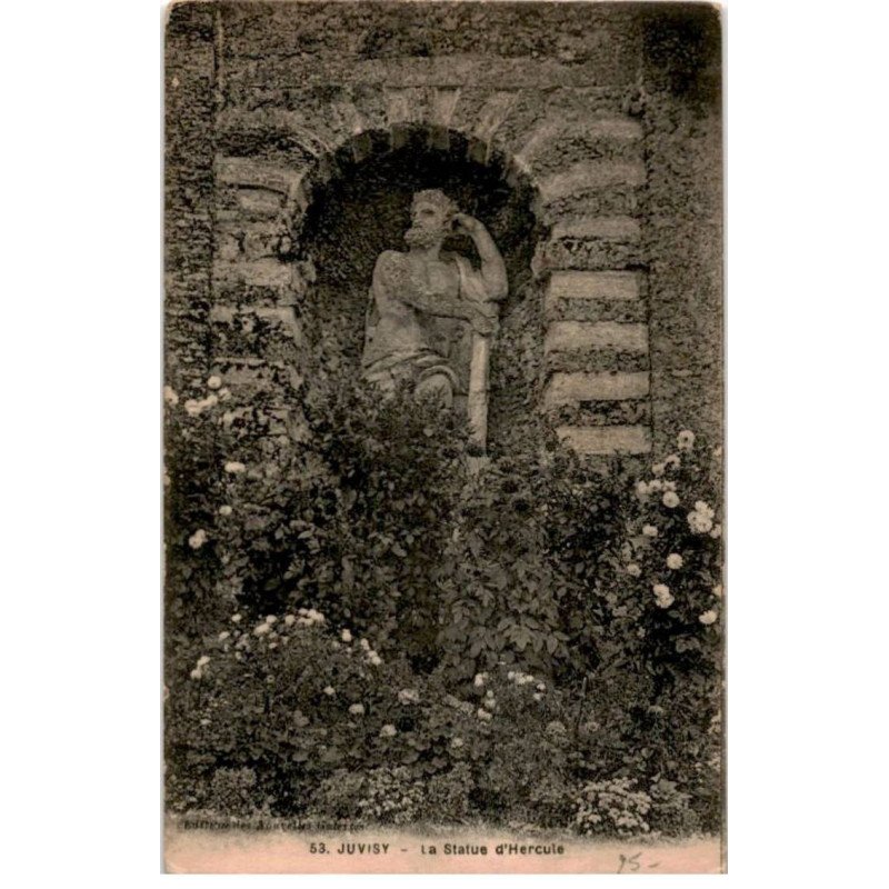 JUVISY: la statue d'hercule - très bon état
