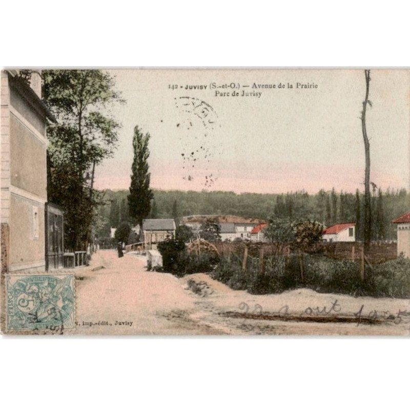 JUVISY: avenue de la prairie, parc de juvisy - très bon état