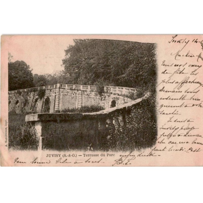 JUVISY: terrasse du parc - très bon état