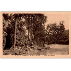 JUVISY: le parc, la grotte et le bassin - très bon état