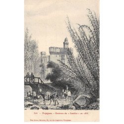PERPIGNAN - Environs du " Castillet " en 1835 - très bon état