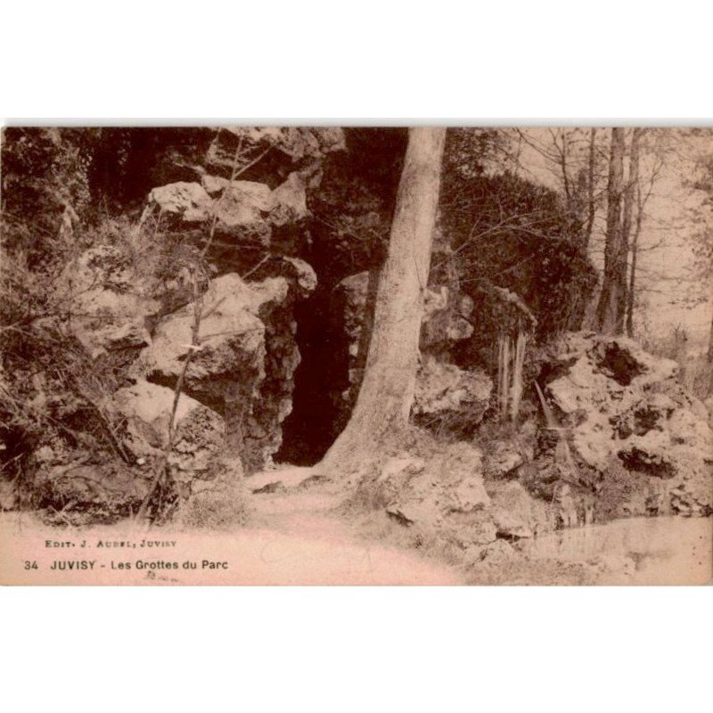 JUVISY: les grottes du parc - très bon état