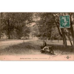 JUVISY-sur-ORGE: le parc, vue artistique - très bon état