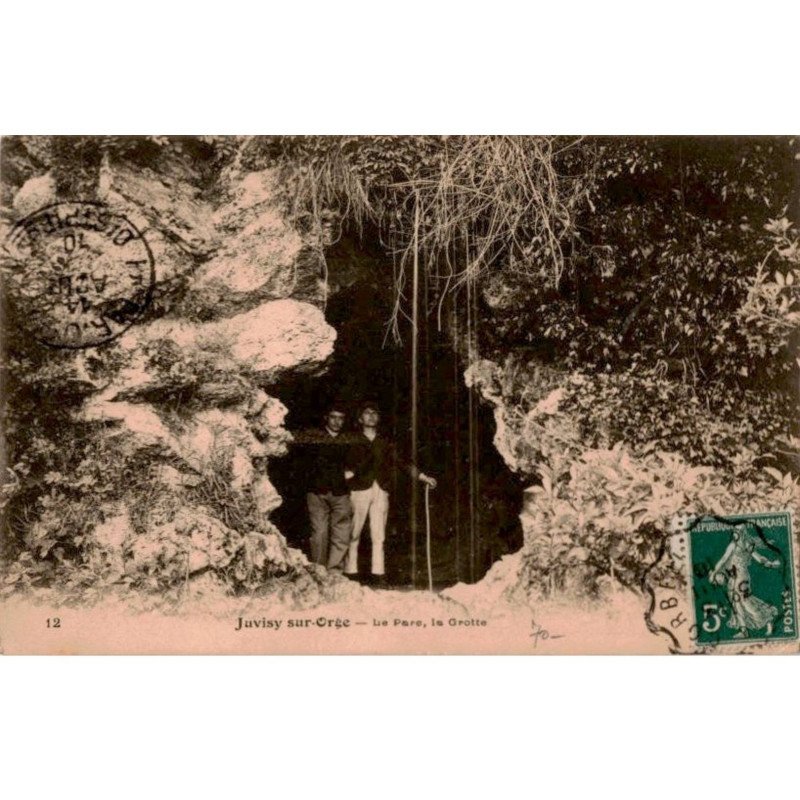 JUVISY: le parc, la grotte - très bon état