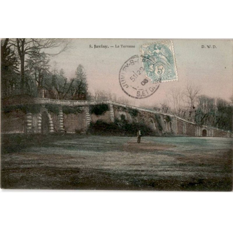 JUVISY-sur-ORGE: la terrasse - très bon état