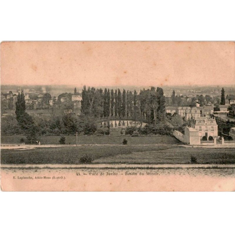 JUVISY-sur-ORGE: bassin du miroir - très bon état