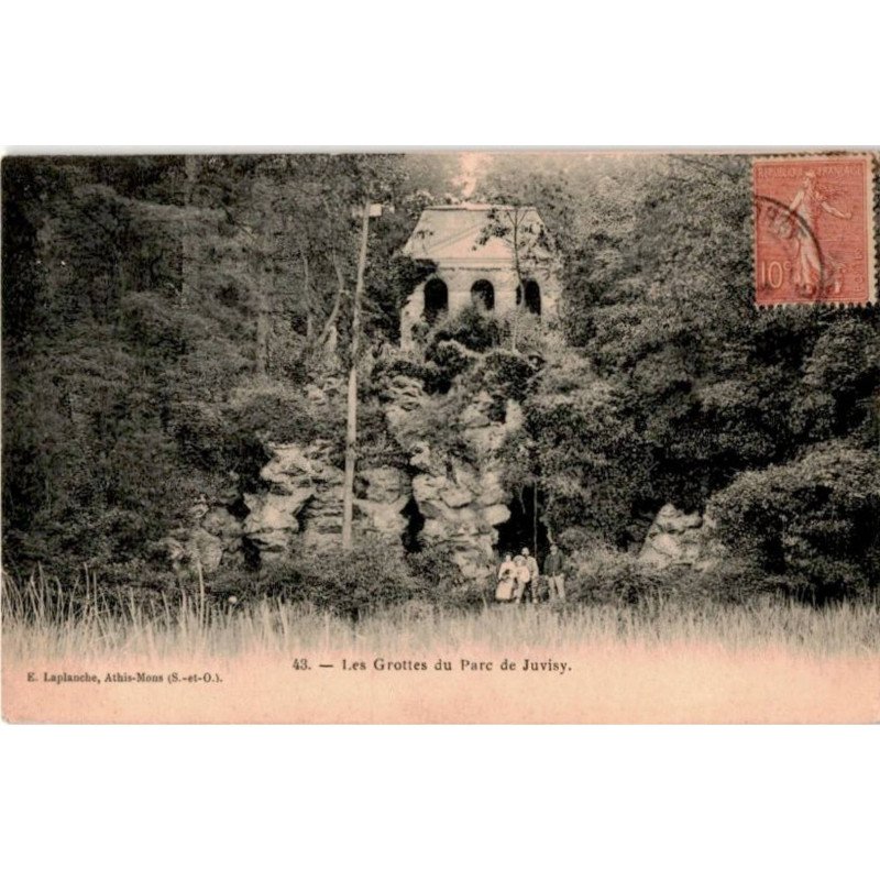 JUVISY-sur-ORGE: les grottes du parc de juvisy - très bon état