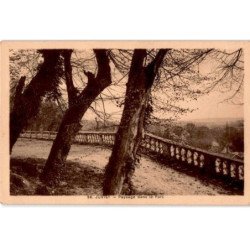 JUVISY-sur-ORGE: paysage dans le parc - état
