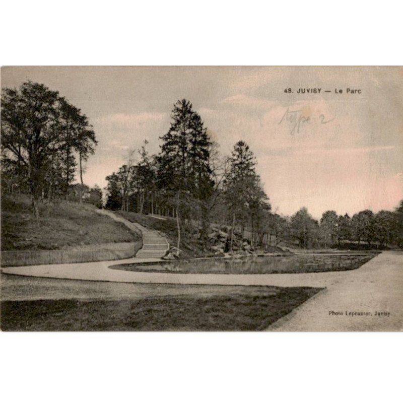 JUVISY-sur-ORGE: le parc - bon état