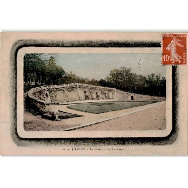 JUVISY-sur-ORGE: le parc, la terrasse - très bon état
