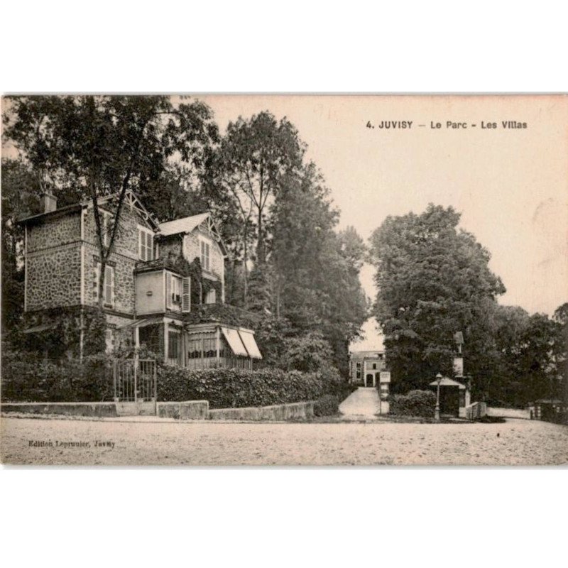 JUVISY-sur-ORGE: le parc, les villas - très bon état