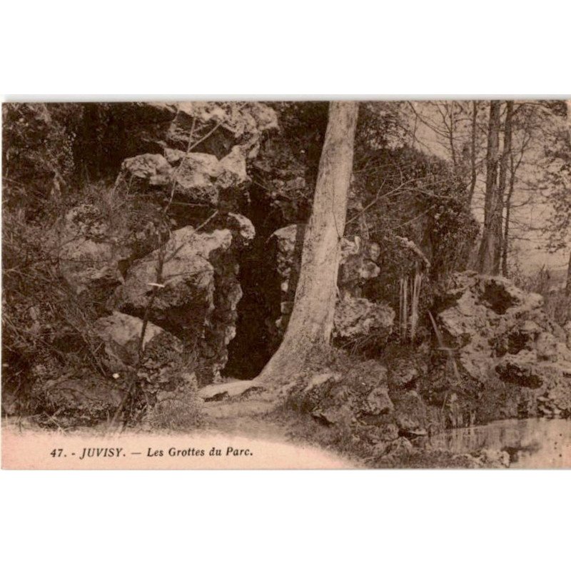 JUVISY-sur-ORGE: les grottes du parc - très bon état