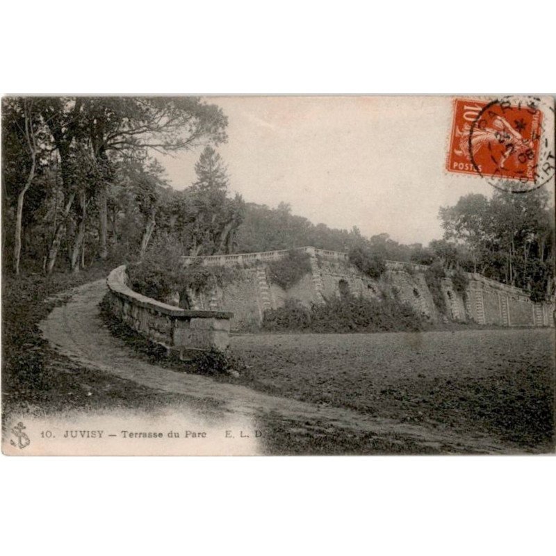 JUVISY-sur-ORGE: terrasse du parc - bon état