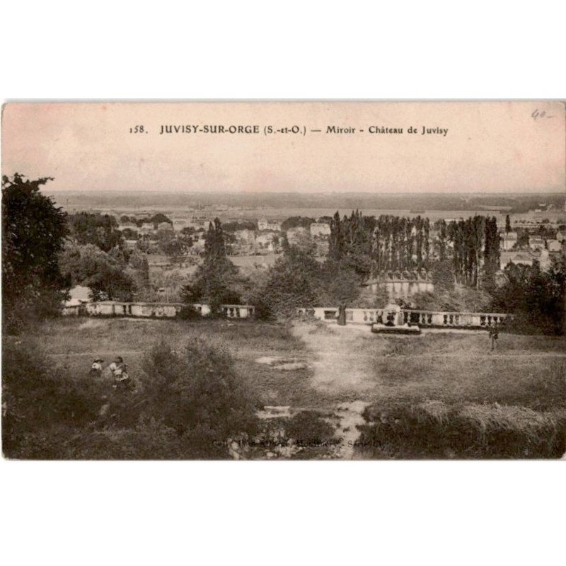 JUVISY-sur-ORGE: miroir, château de juvisy - très bon état