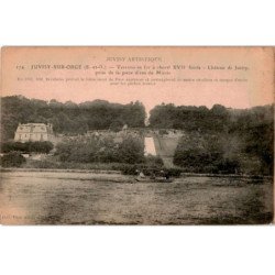 JUVISY-sur-ORGE: terrains en fer à cheval XVIIe siècle, château de juvisy - état