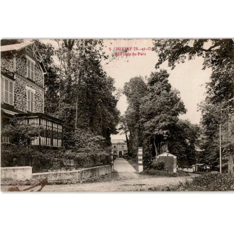 JUVISY-sur-ORGE: un coin du parc - très bon état