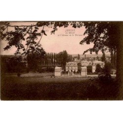 JUVISY-sur-ORGE: le miroir et l'avenue de la terrasse - très bon état