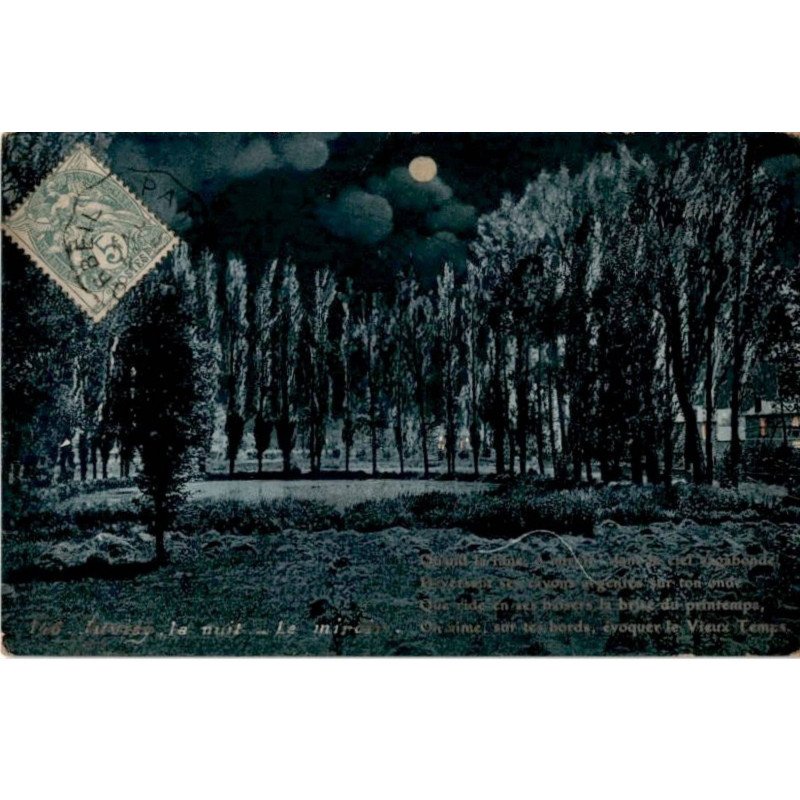JUVISY-sur-ORGE: la nuit, le miroir - état