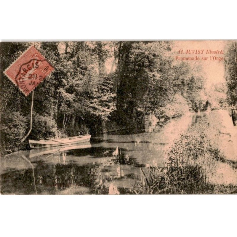 JUVISY-sur-ORGE: promenade sur l'orge - très bon état