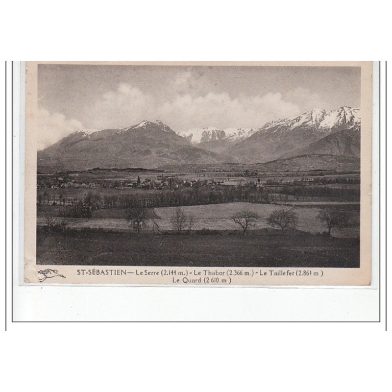 SAINT SEBASTIEN - Le Serre, le Thabor, le Taillefer, le Quard - très bon état