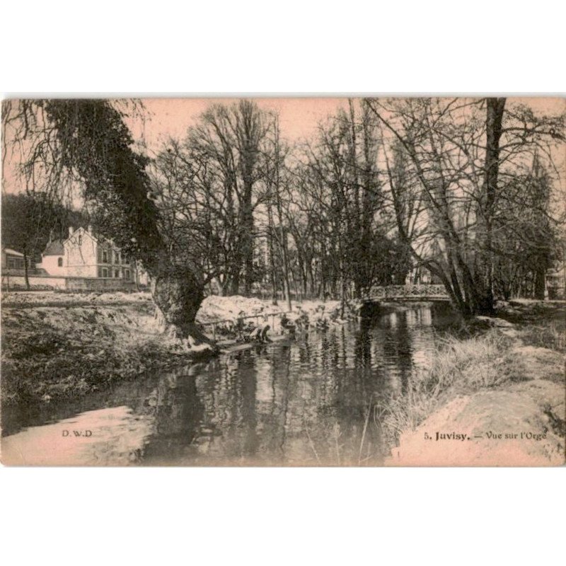JUVISY-sur-ORGE: vue sur l'orge - état