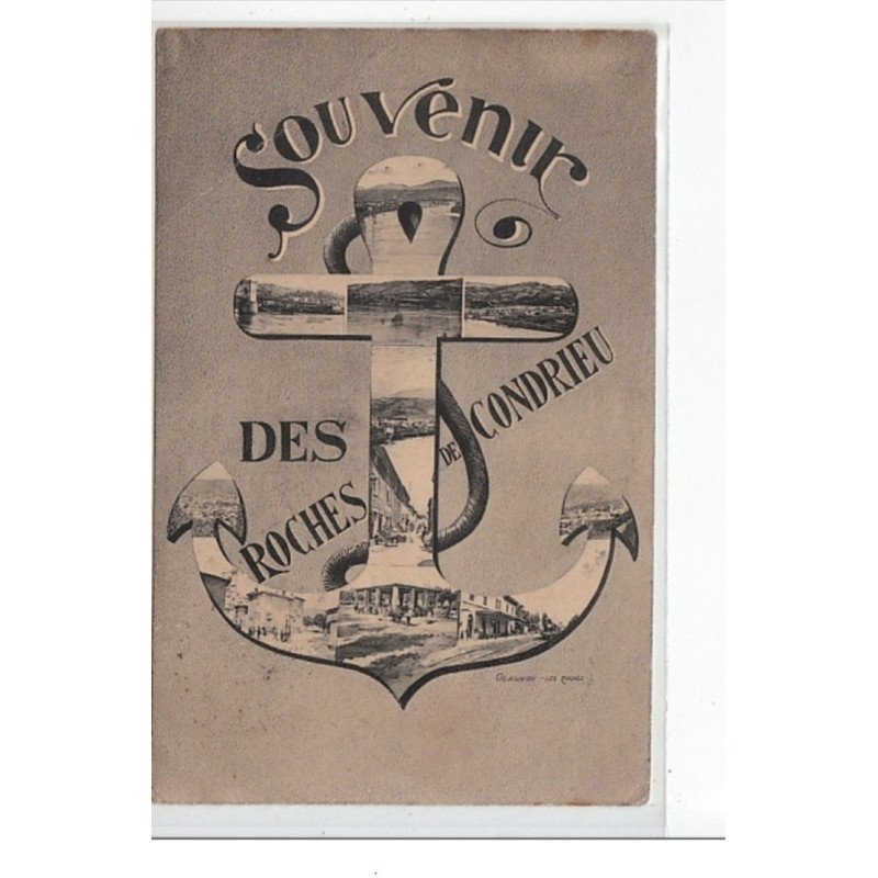 Souvenir des ROCHES DE CONDRIEU - très bon état