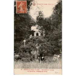 JUVISY-sur-ORGE: belvédère et grotte de rocailles - état