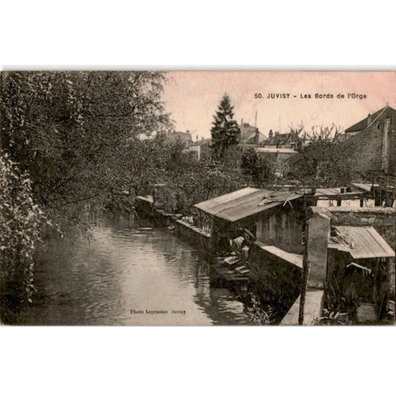 JUVISY-sur-ORGE: les bords de l'orge - bon état
