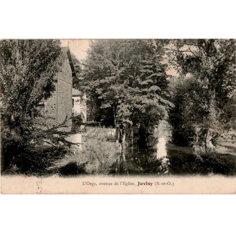 JUVISY-sur-ORGE: l'orge, avenue de l'église - très bon état
